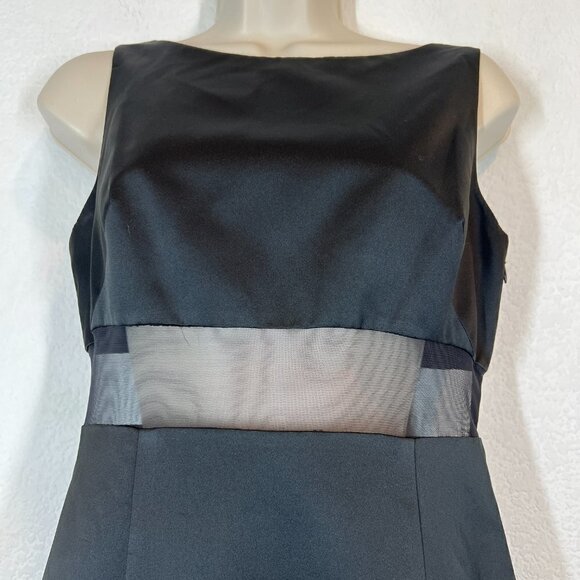 Vintage Black Mini Cocktail Dress Party Small - Picture 1 of 10